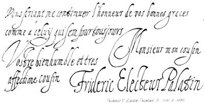 Federico V Elettore Palatino, n. 1596, m. 1632 da English School