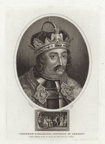 Federico Barbarossa, Imperatore di Germania da English School