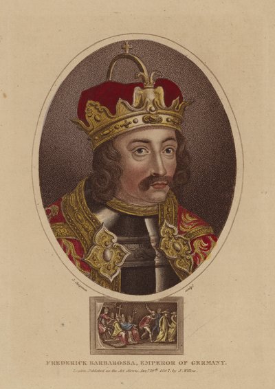 Federico Barbarossa, Imperatore di Germania da English School