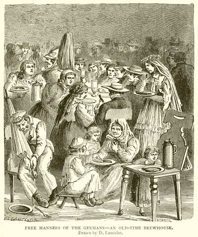 Costumi liberi dei tedeschi--Un