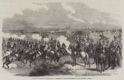 Cavalleria francese a Luneville, una carica dei corazzieri della Guardia Imperiale da English School
