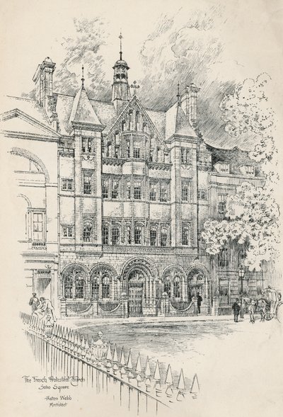 Chiesa Protestante Francese, Soho Square da English School