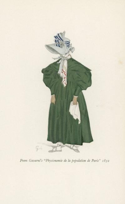 Da Gavarnis Psysionomie de la Population de Paris 1832 da English School