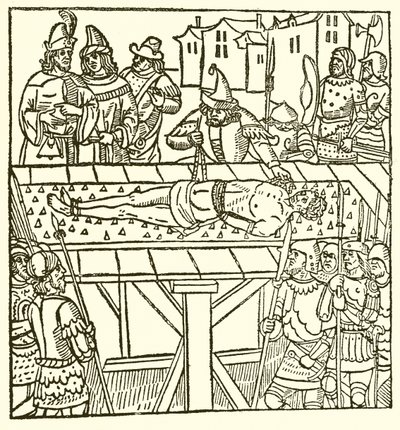 Da La caduta dei principi di Lydgate, 1494 da English School