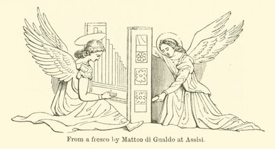 Da un affresco di Matteo di Gualdo ad Assisi da English School