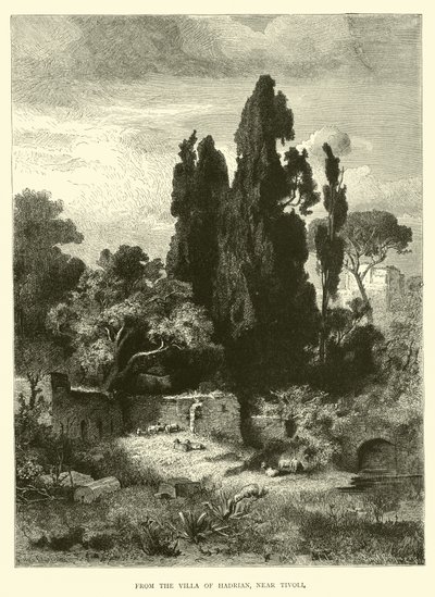 Dalla Villa di Adriano, vicino a Tivoli da English School