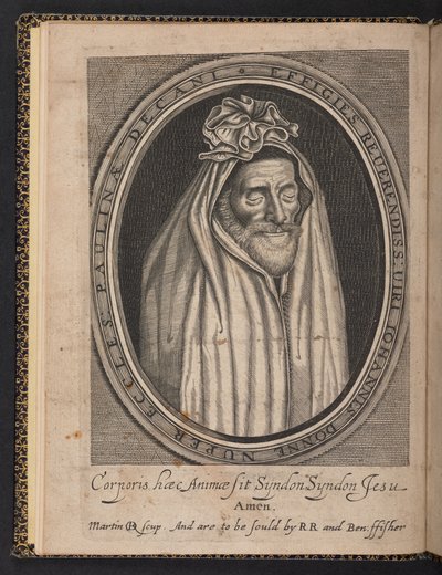 Frontespizio da Deaths Duell di John Donne da English School