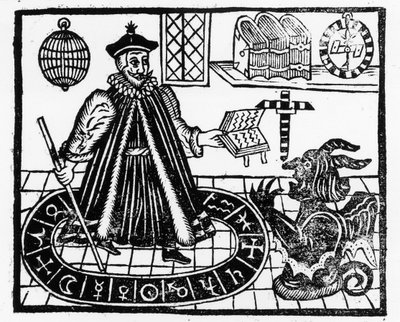 Frontespizio di The Tragicall History of the Life and Death of Doctor Faustus, di Christopher Marklin, c.1616 da English School