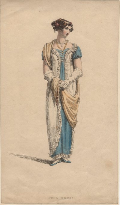 Abito da cerimonia, 1817 da English School