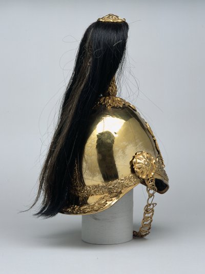 Elmo da cerimonia completo, 7° Dragoni (Principessa Reale), 1854-c.1863 da English School