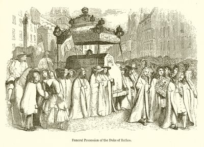 Processione funebre del Duca di Rothes da English School