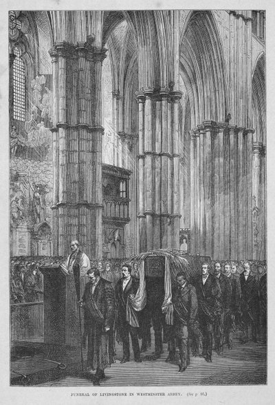 Funerale del Dr Livingstone nell