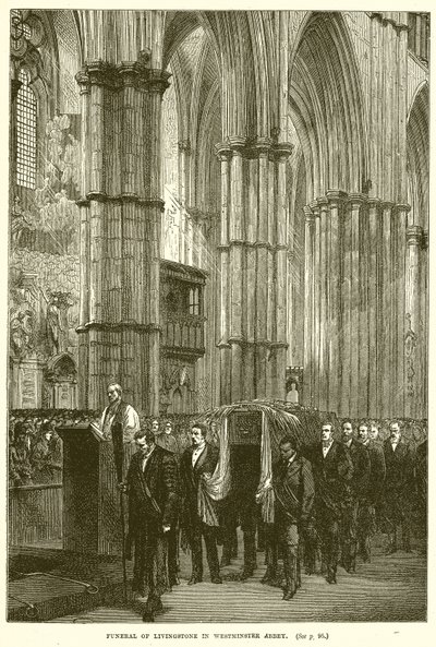 Funerale di Livingstone nell