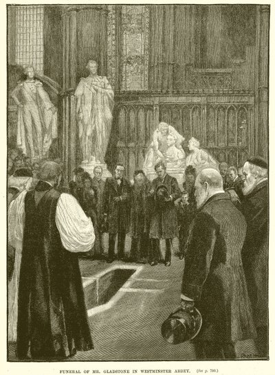 Funerale di Mr. Gladstone nell