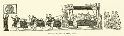 Funerale della regina Maria da English School