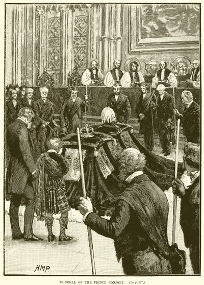 Funerale del Principe Consorte da English School