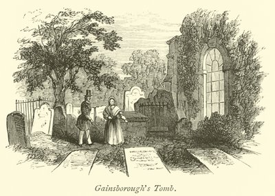 Tomba di Gainsborough da English School