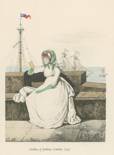 Gallery of Fashion, Londra, 1795 da English School
