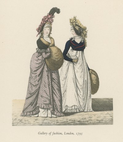 Galleria della Moda, Londra, 1795 da English School