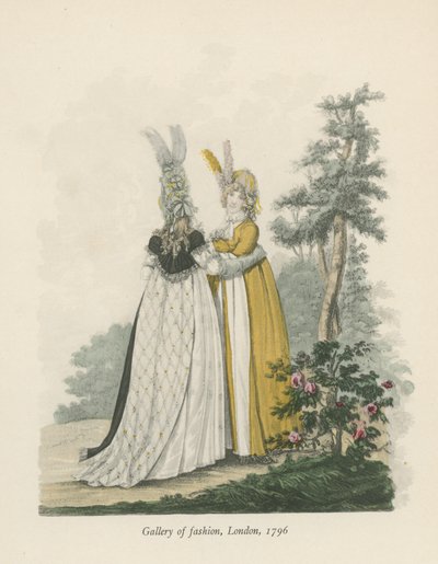 Galleria della Moda, Londra, 1796 da English School