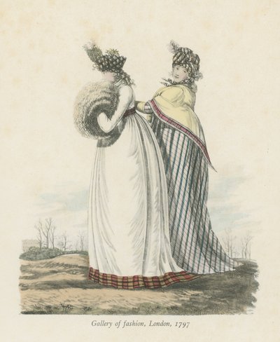 Galleria della Moda, Londra, 1797 da English School