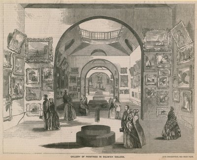 Galleria di dipinti al Dulwich College da English School