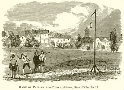 Gioco del Pall-Mall da English School