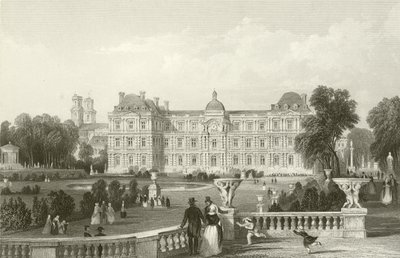 Giardino - Fronte del Lussemburgo - Parigi da English School