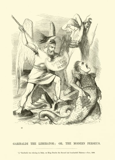 Garibaldi il liberatore; o il moderno Perseo da English School