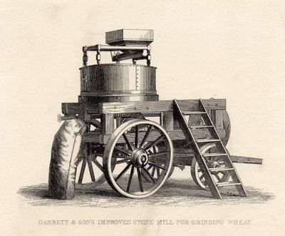 Garrett and Sons Mulino migliorato per la macinazione del grano da English School