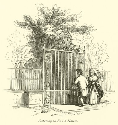 Portale della Casa di Fox da English School