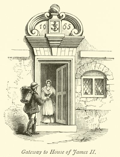 Porta della Casa di Giacomo II da English School