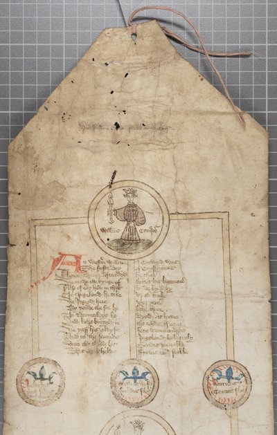 Rotolo genealogico dei re d