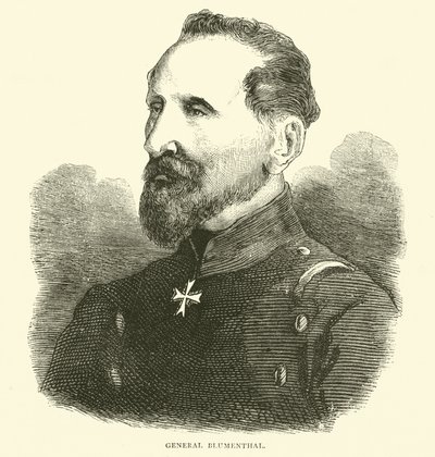 Generale Blumenthal, novembre 1870 da English School