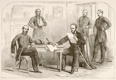 Il generale Joseph Eggleston Johnston si arrende all