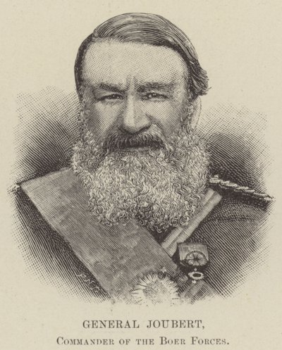 Il generale Joubert, comandante delle forze boere da English School