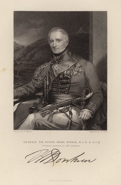 Generale Sir Rufane Shawe Donkin da English School