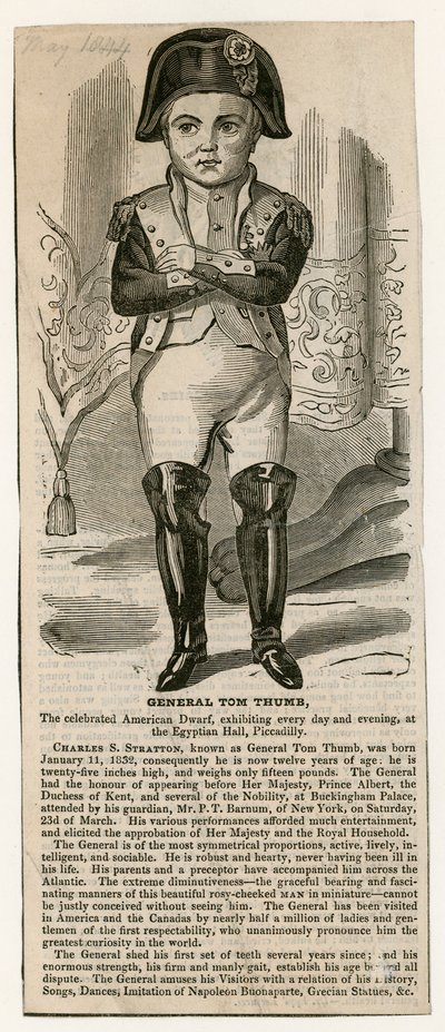 Generale Tom Thumb da English School