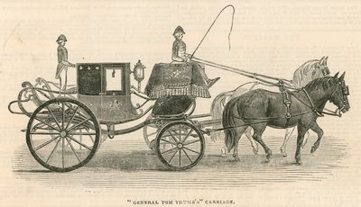 La carrozza del Generale Tom Thumb da English School