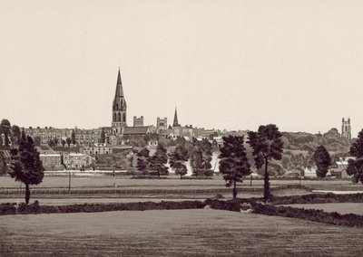 Vista generale di Exeter da English School