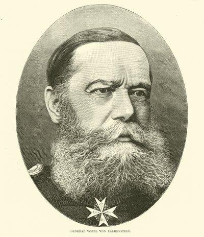 Generale Vogel Von Falkenstein, settembre 1870 da English School