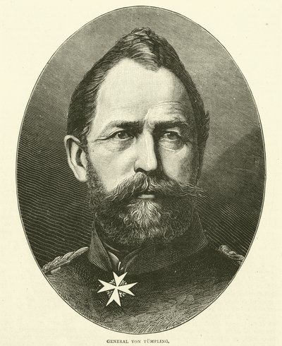 Generale Von Tumpling, dicembre 1870 da English School