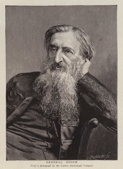 Generale William Booth, fondatore britannico dell