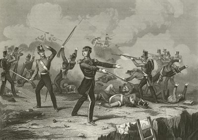 Generale Windham nel Redan, 8 settembre 1855 da English School