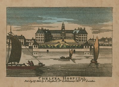 Vista generale del Chelsea Hospital da English School
