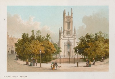 Veduta generale della Chiesa di San Pietro a Brighton da English School