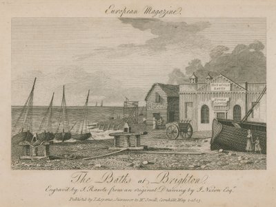 Vista generale dei Bagni a Brighton da English School