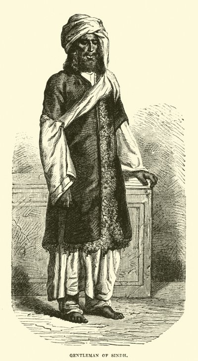 Gentiluomo del Sindh da English School