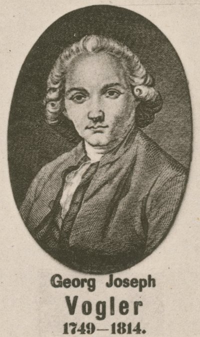 Georg Joseph Vogler (incisione) da English School