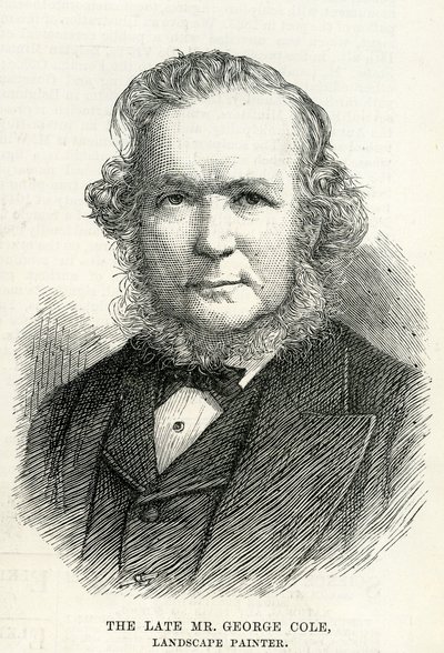 George Cole (1810-83) da The Illustrated London News, 29 settembre 1883 da English School